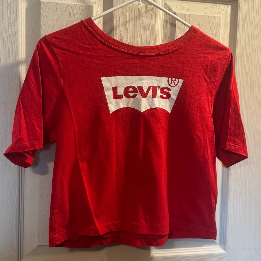 Levi's cropped tee - S